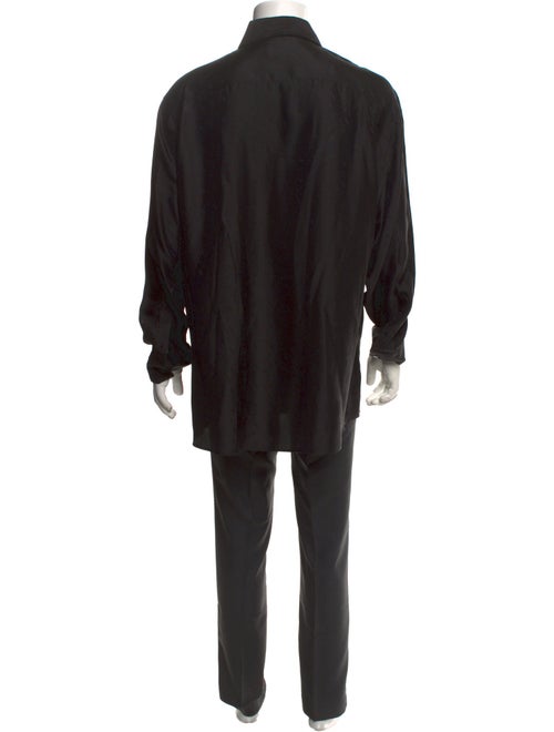 Fendi Silk Long Sleeve Shirt