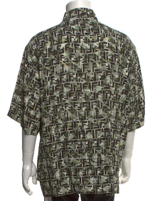 Fendi Zucca FF Logo Printed Shirt