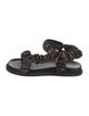 Fendi Zucca FF Logo Printed Sandals