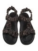 Fendi Zucca FF Logo Printed Sandals
