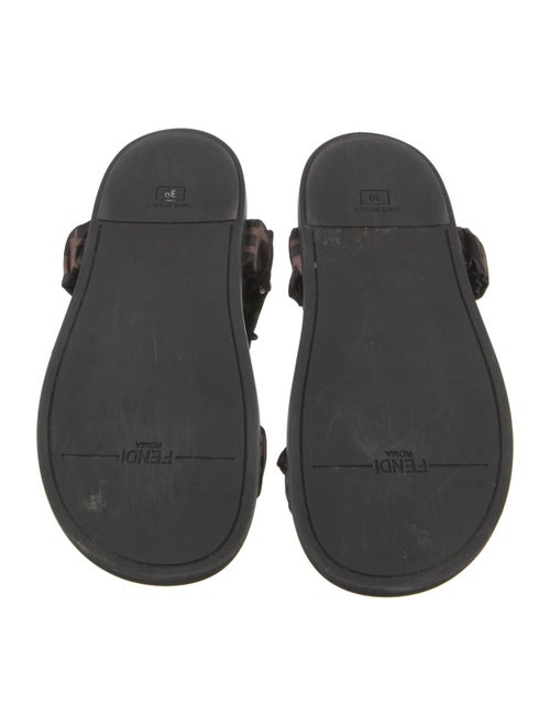 Fendi Zucca FF Logo Printed Sandals