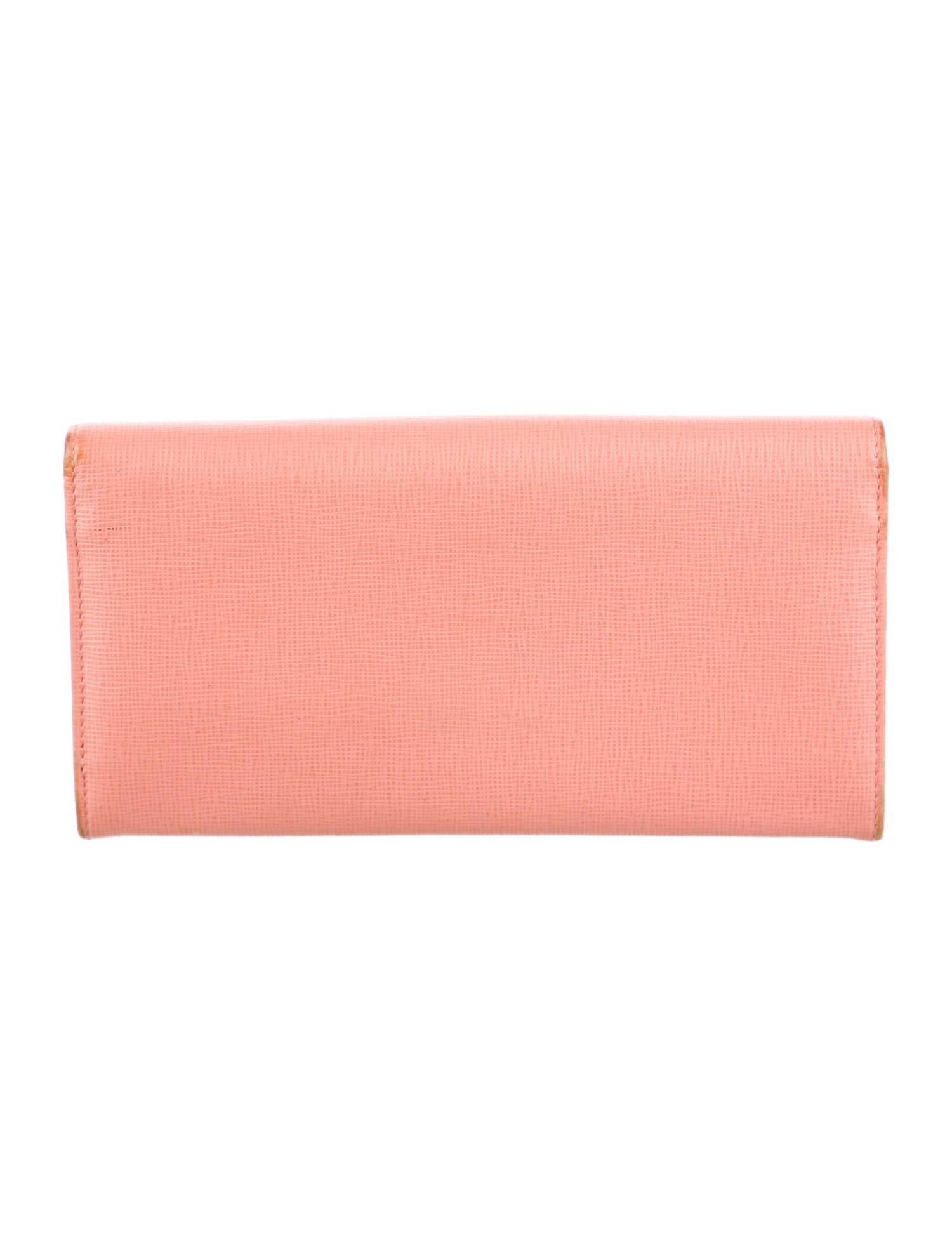 Fendi Leather Continental Wallet