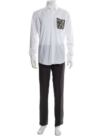 Fendi Zucca FF Logo Graphic Print Shirt