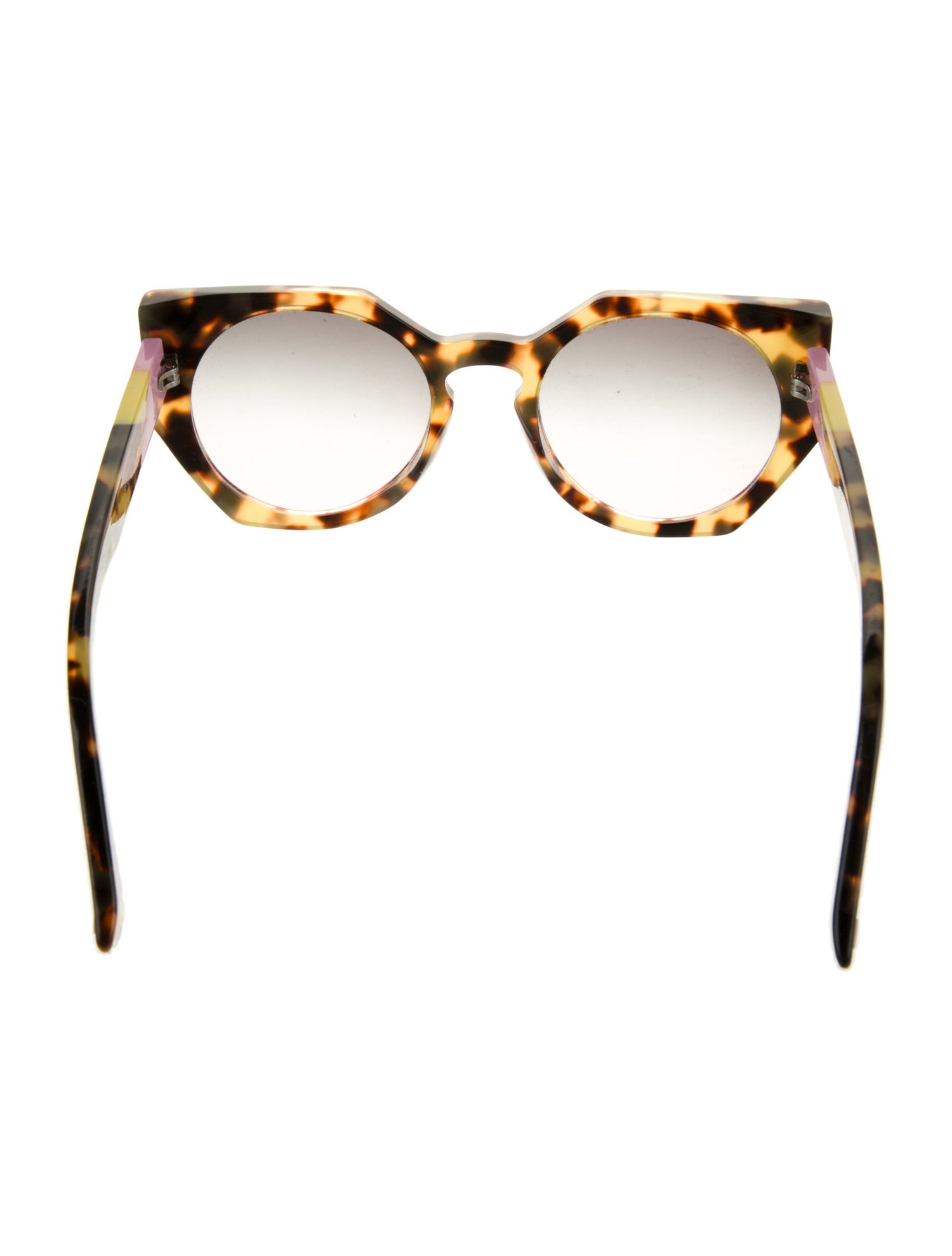 Fendi Cat-Eye Mirrored Sunglasses