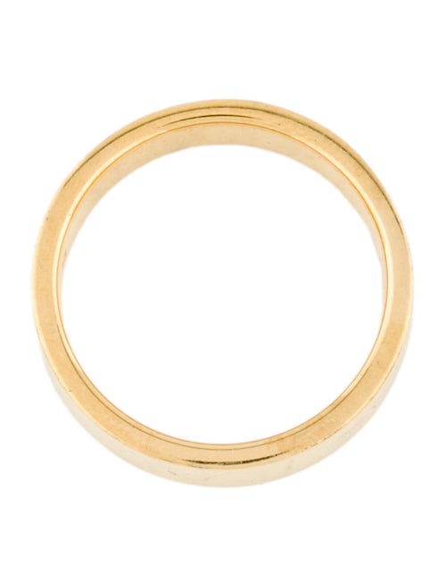 Fendi Enamel Logo Band Ring