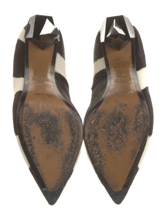Fendi Ponyhair Printed Pumps