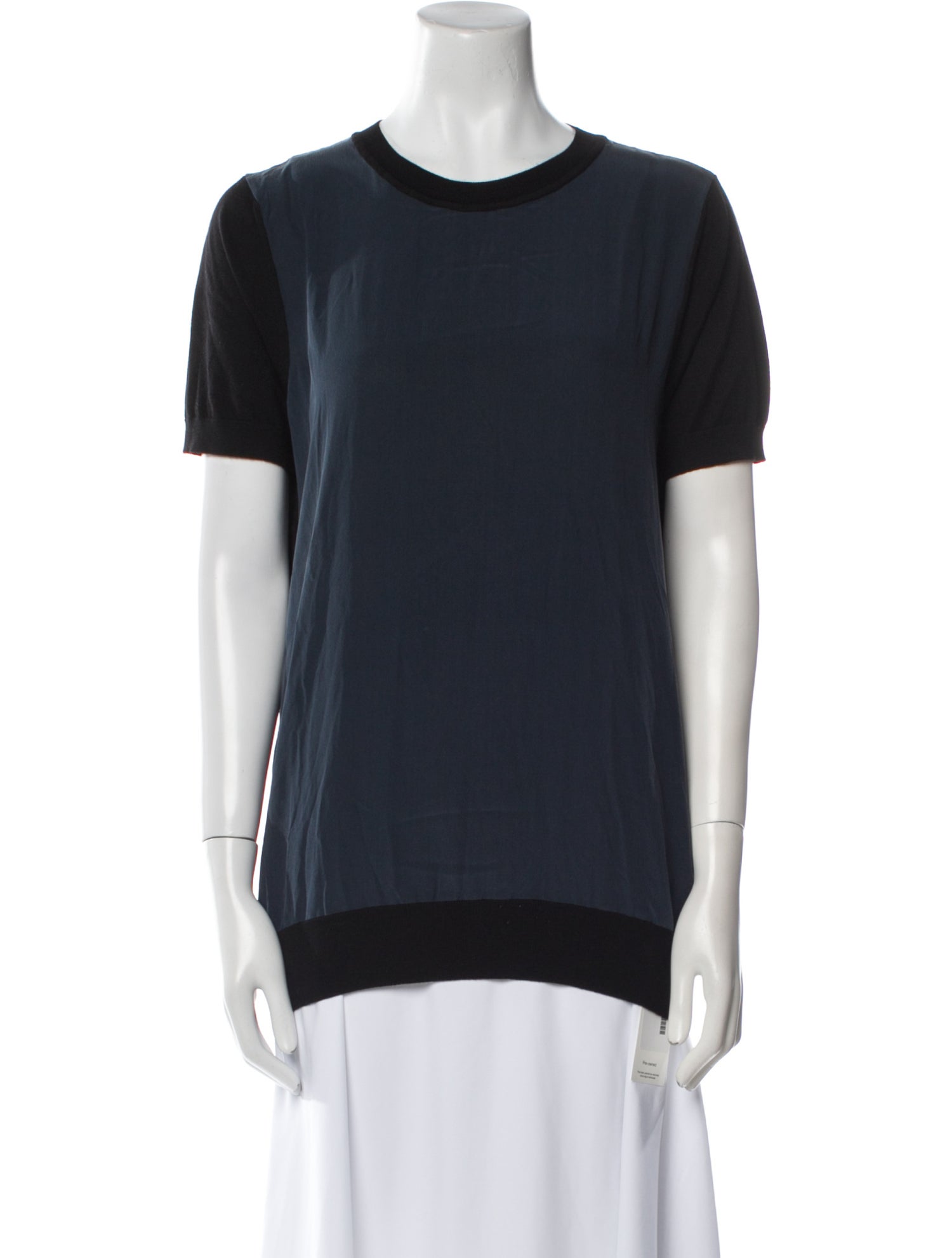 Fendi Wool Crew Neck T-Shirt