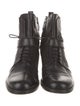 Fendi Leather Moto Boots
