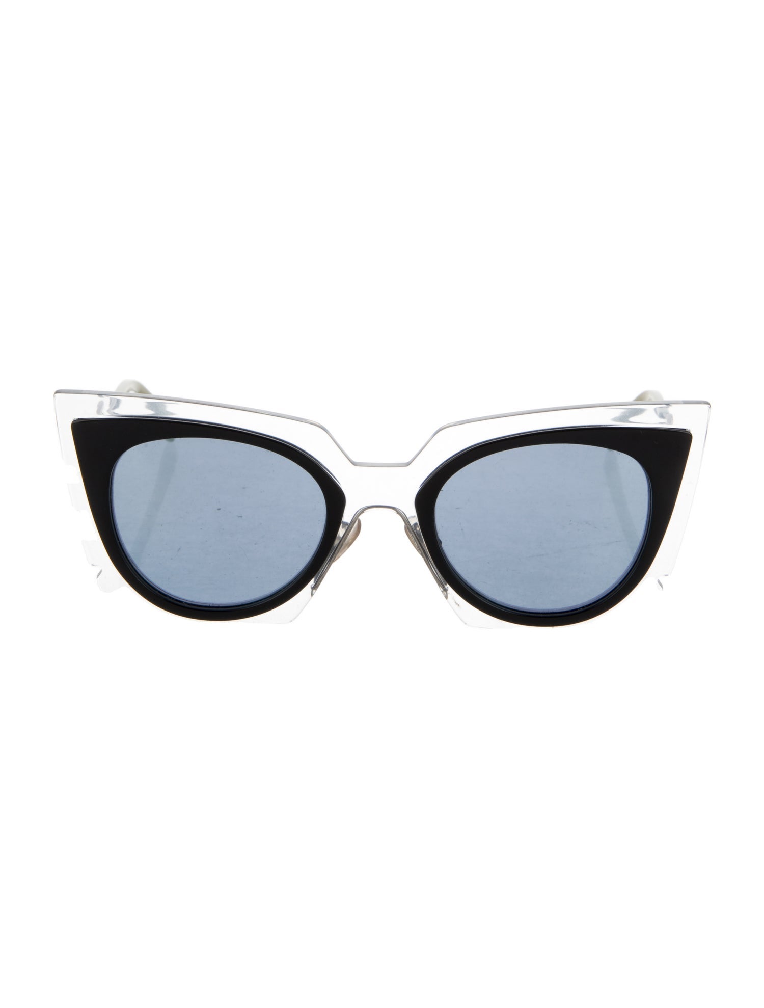 Fendi Cat-Eye Tinted Sunglasses