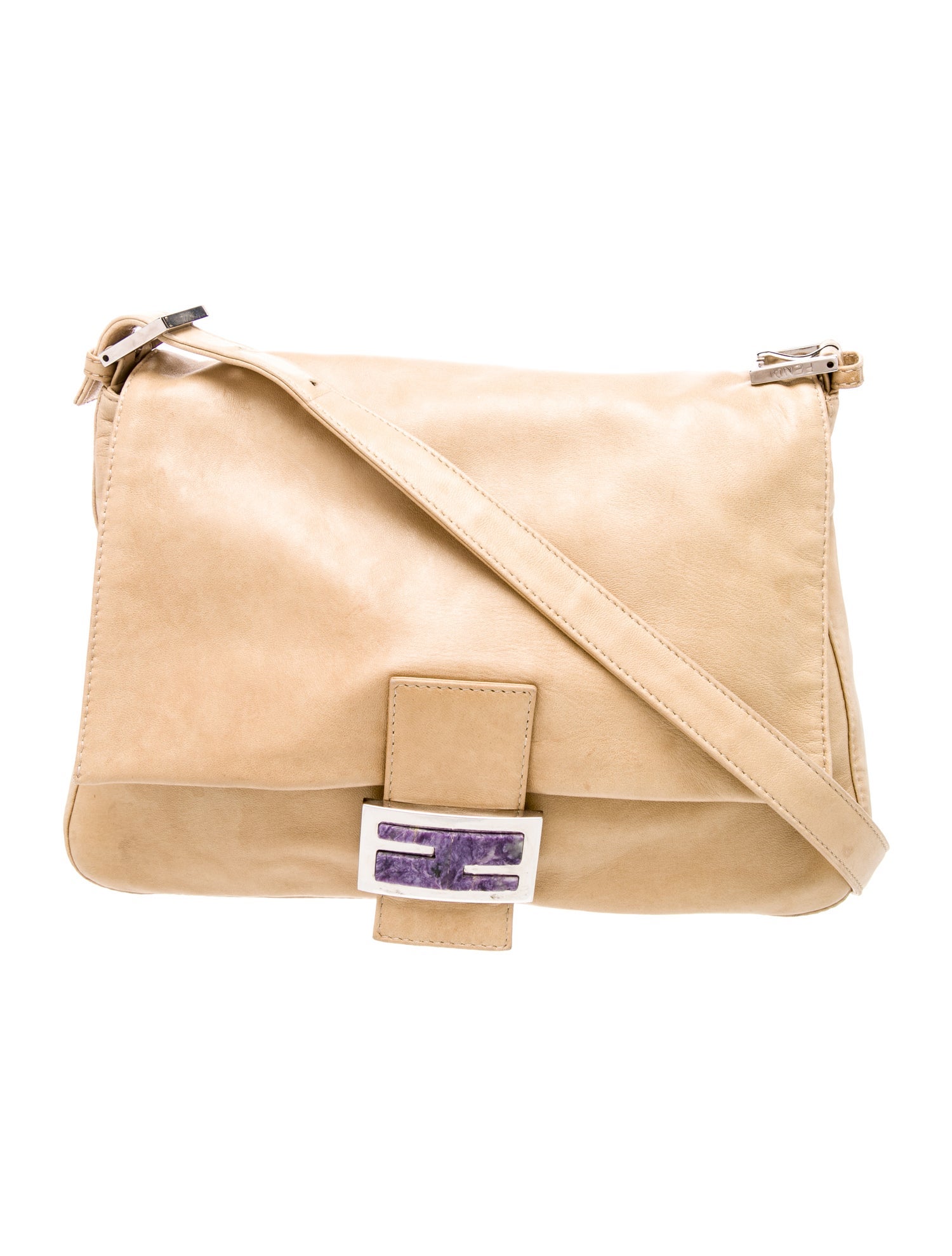 Fendi Leather Baguette