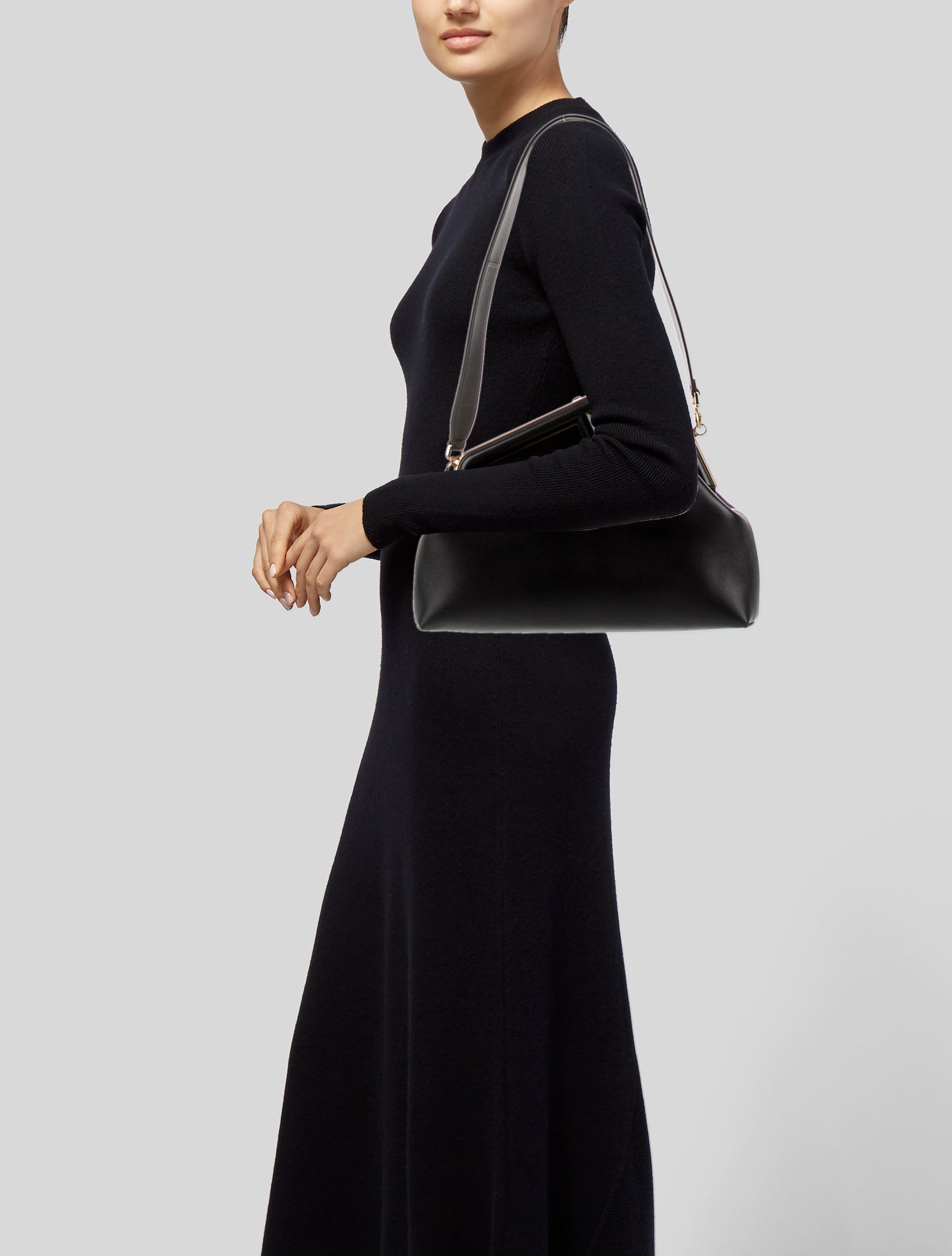 Fendi Zucca FF Shoulder Bag