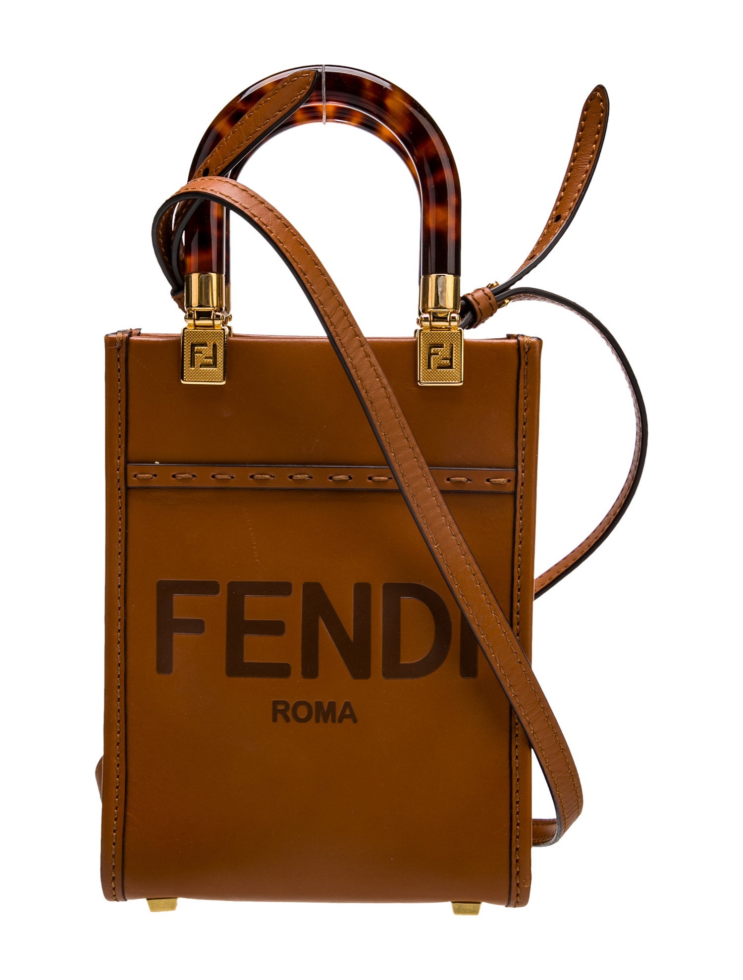 Fendi Leather Shoulder Bag