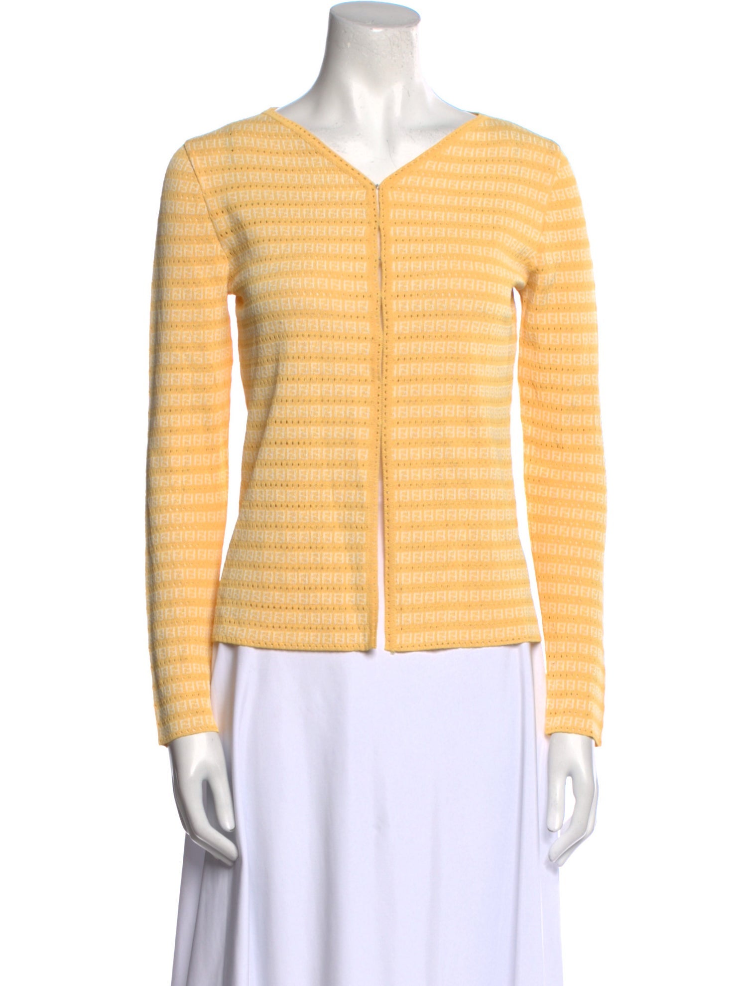 Fendi Wool Striped Sweater w/ Tags