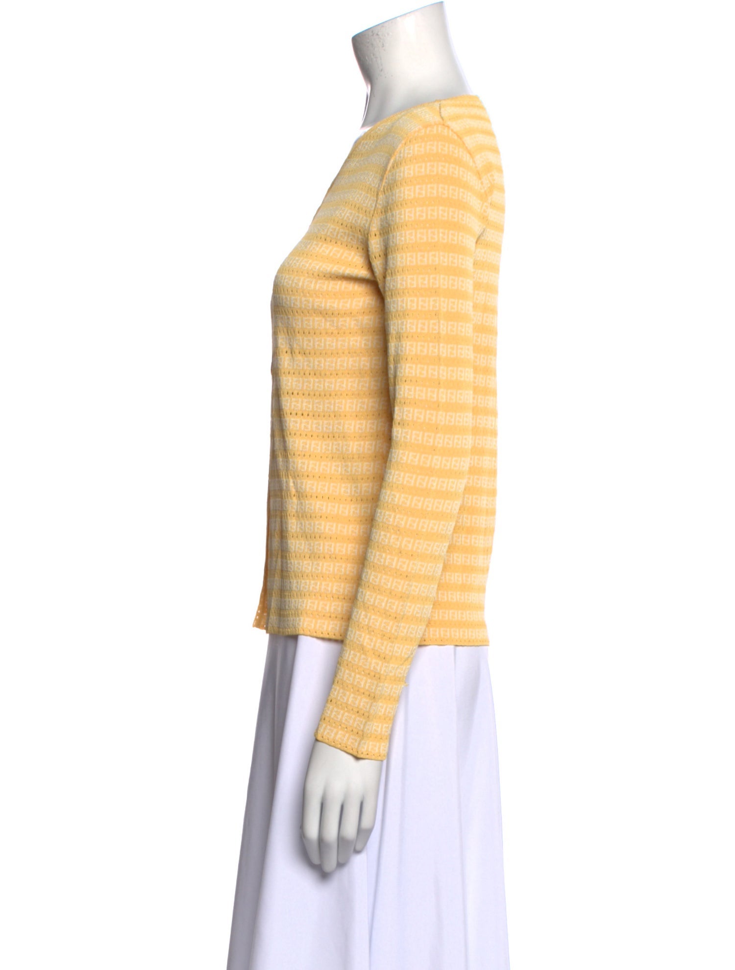 Fendi Wool Striped Sweater w/ Tags
