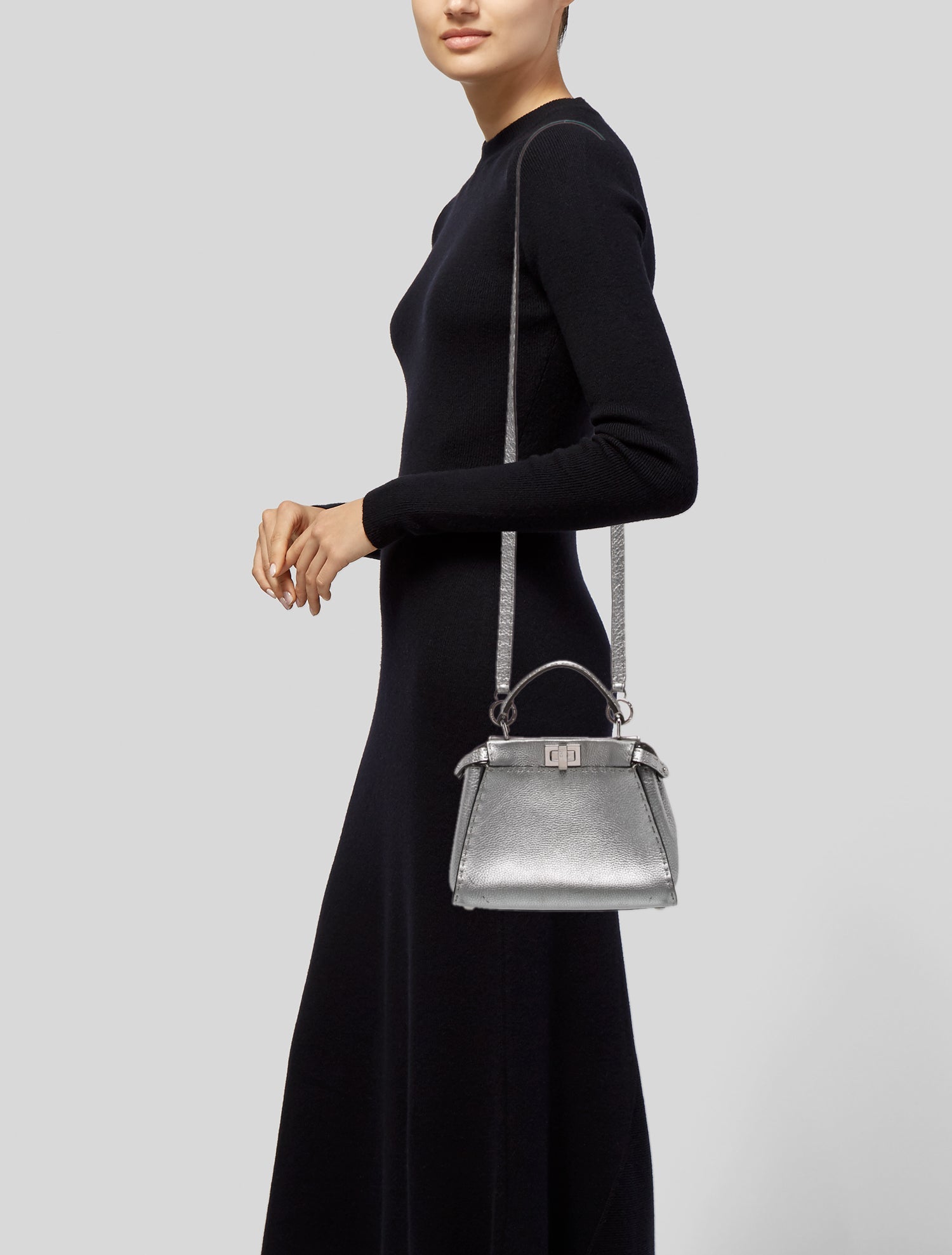 Fendi Leather Peekaboo