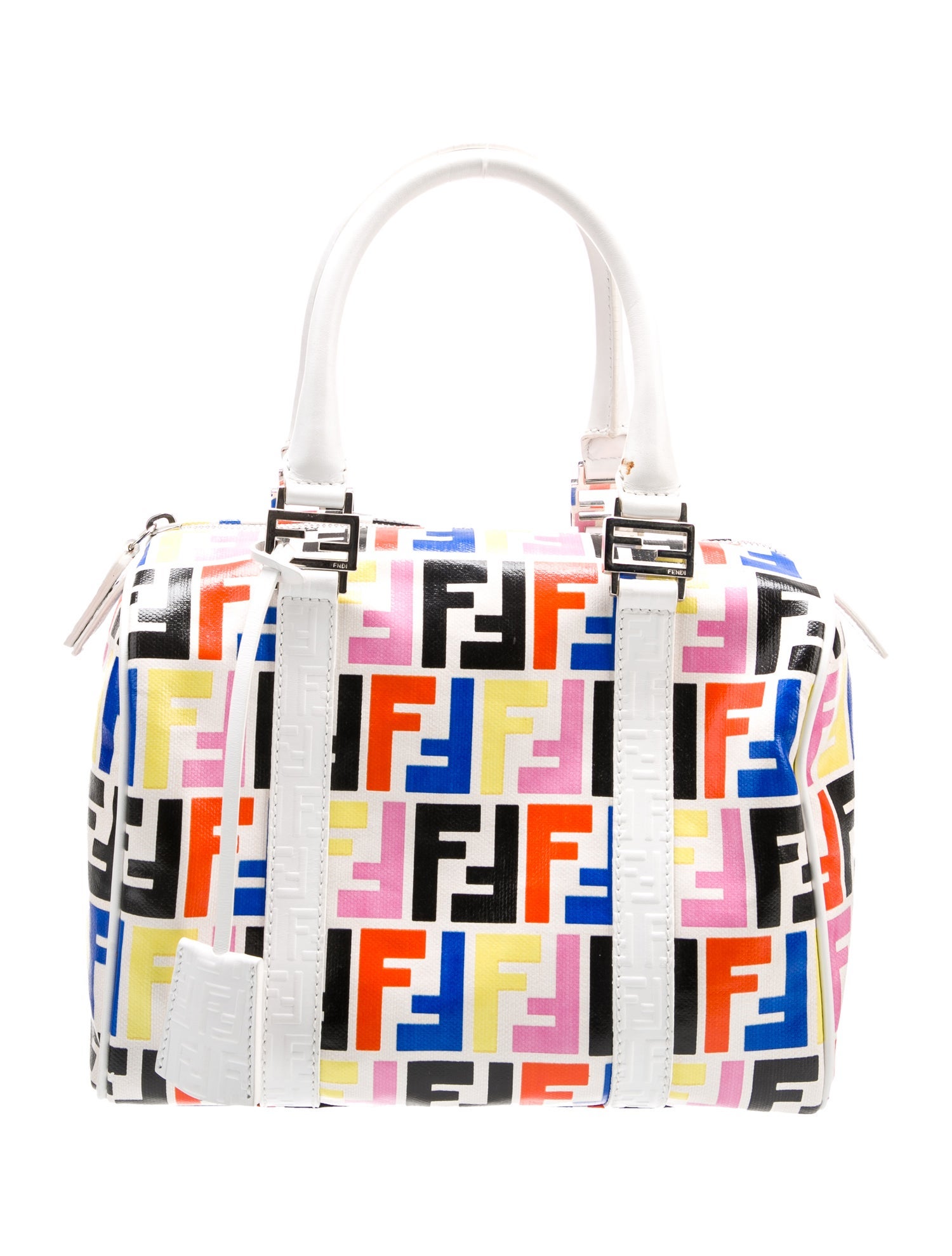 Fendi Zucca FF Boston Small