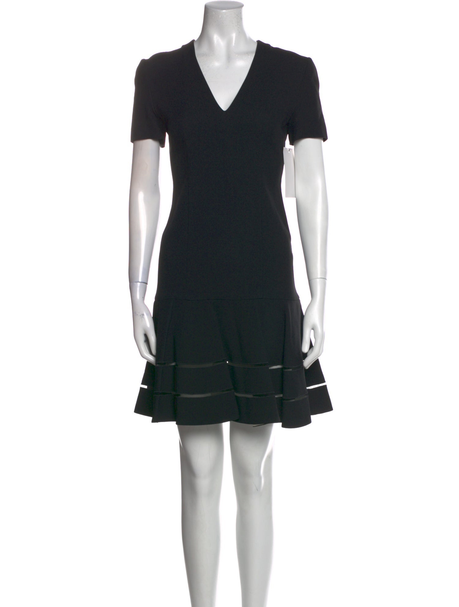 Fendi V-Neck Mini Dress