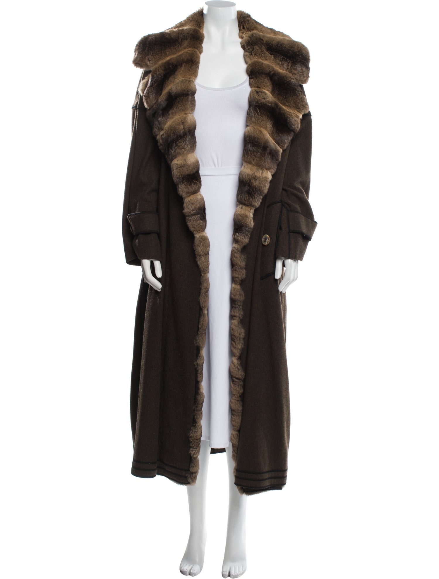 Fendi Vintage 1990's Fur Coat