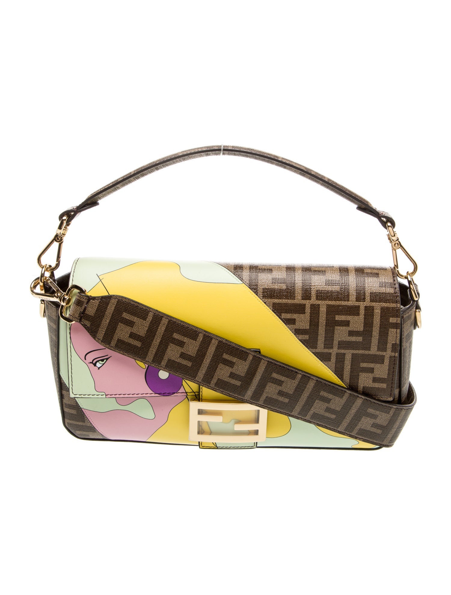 Fendi Zucca FF Baguette 2022