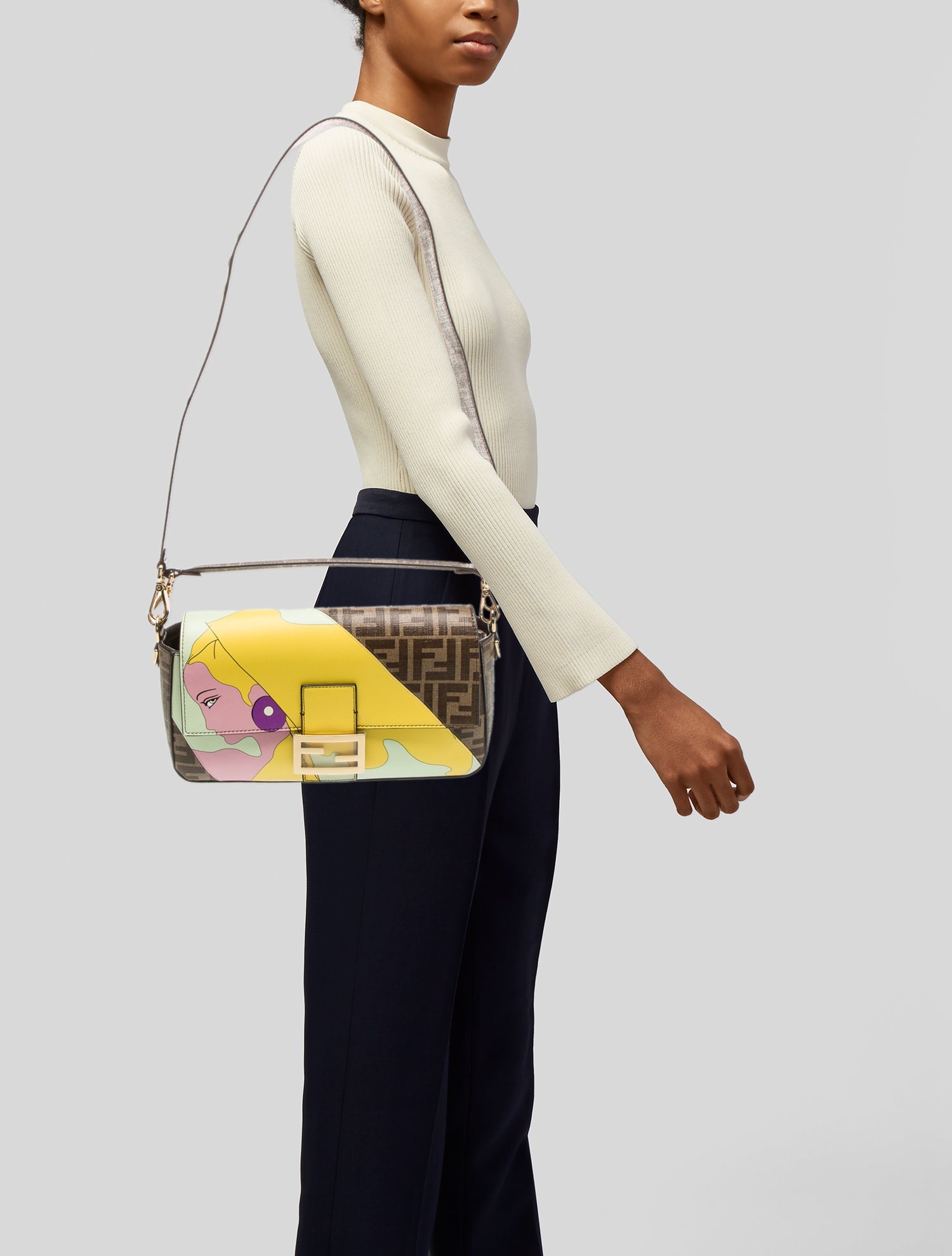 Fendi Zucca FF Baguette 2022