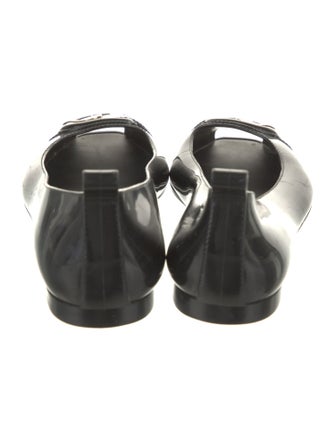Fendi Patent Leather Ballet Flats
