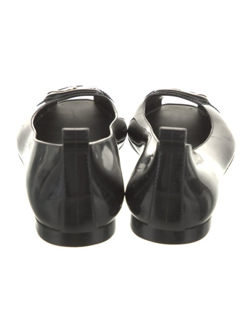 Fendi Patent Leather Ballet Flats
