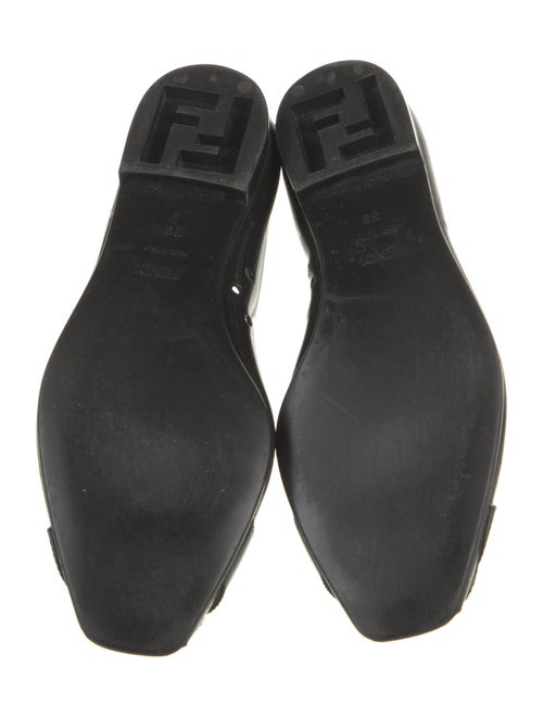 Fendi Patent Leather Ballet Flats