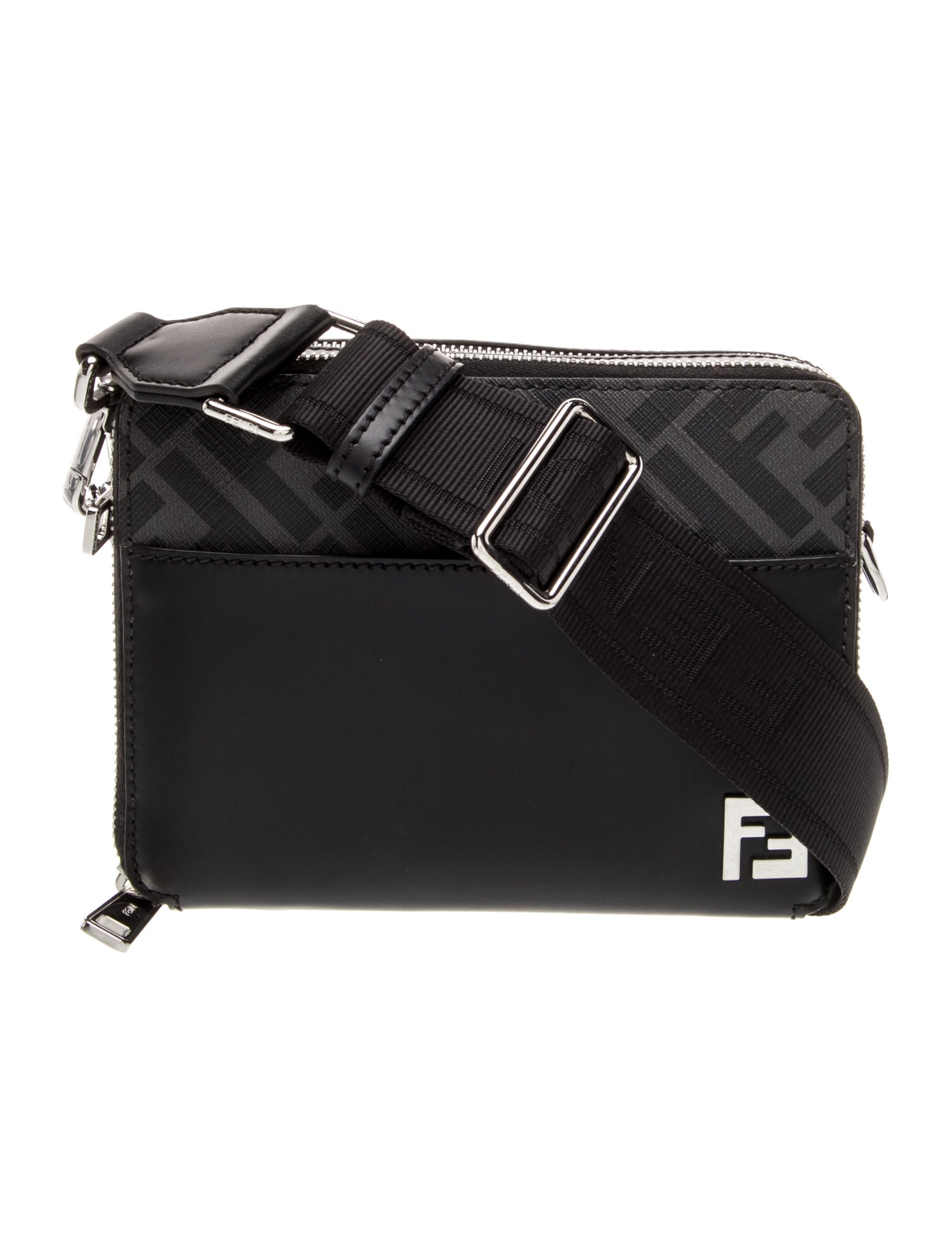 Fendi Leather Messenger Bag