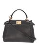 Fendi Leather Peekaboo Mini