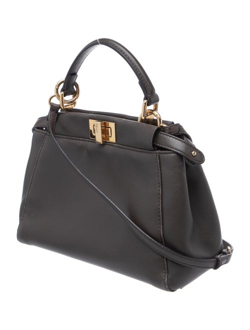 Fendi Leather Peekaboo Mini