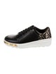Fendi Zucca FF Logo Leather Sneakers