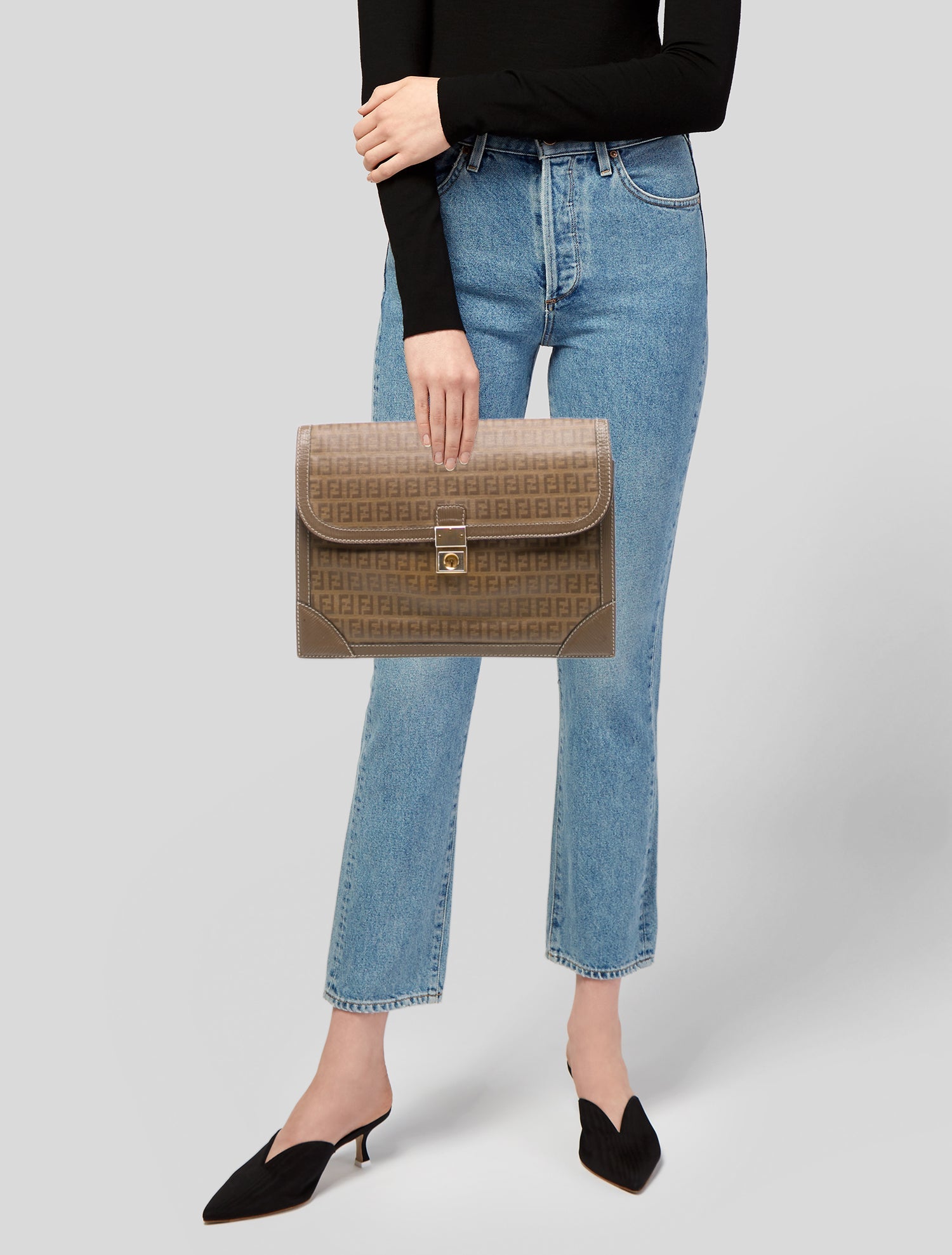 Fendi Zucchino FF Portfolio