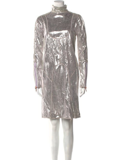 Fendi Turtleneck Midi Length Dress