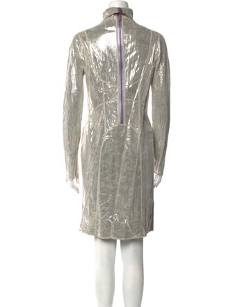 Fendi Turtleneck Midi Length Dress