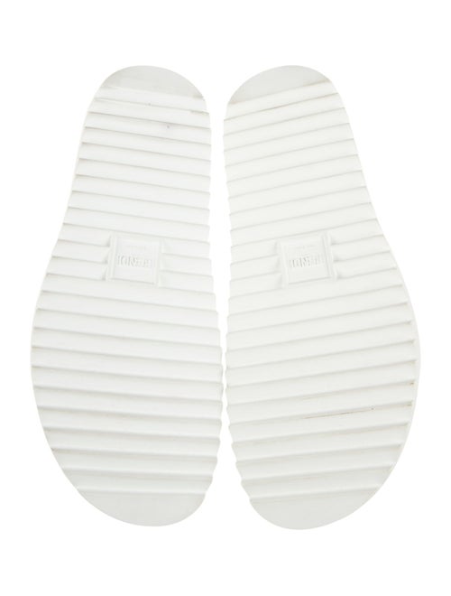 Fendi Zucca FF Logo Rubber Slides