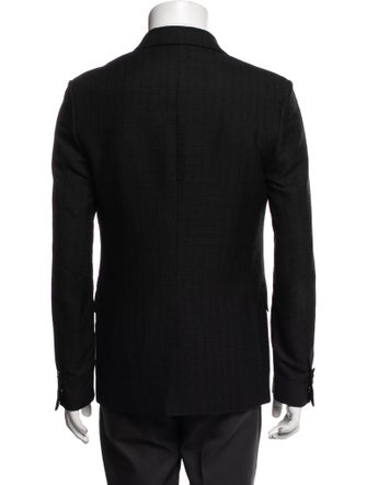 Fendi Wool Patterned Blazer