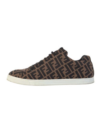 Fendi Zucca FF Logo Printed Sneakers