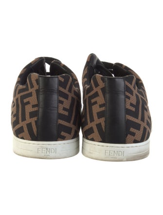 Fendi Zucca FF Logo Printed Sneakers