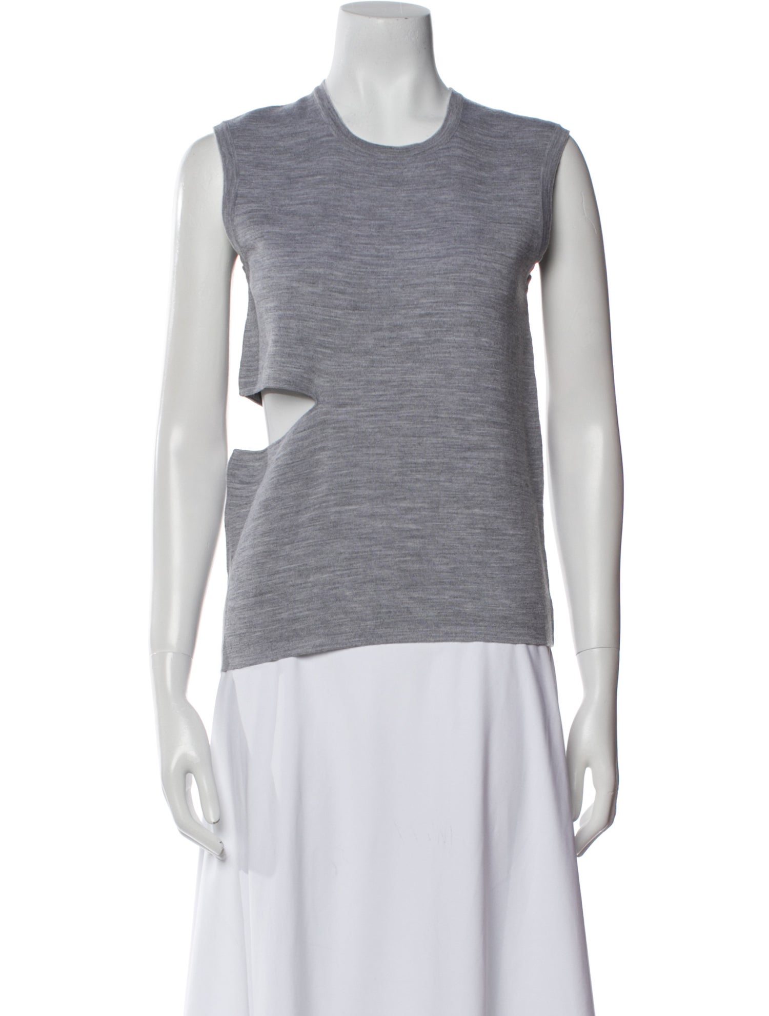 Fendi Wool Crew Neck Top w/ Tags