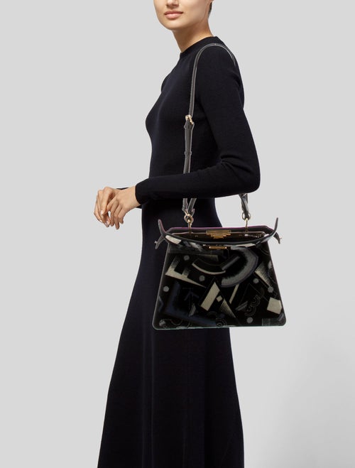 Fendi Velvet Peekaboo