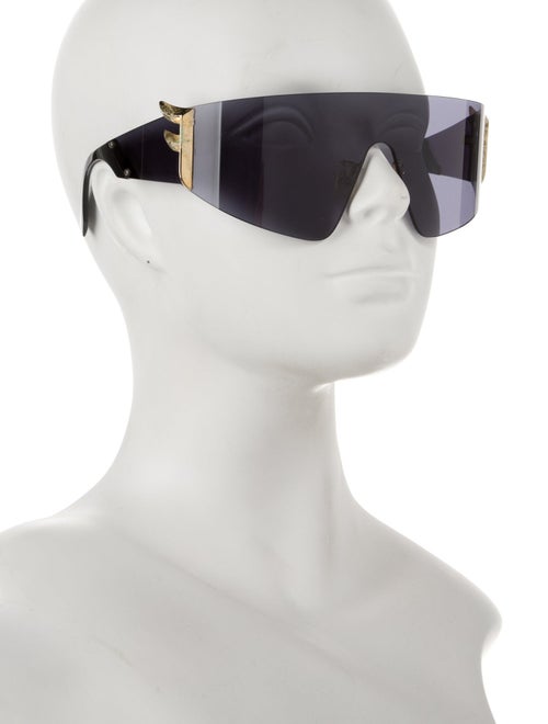 Fendi Shield Tinted Sunglasses