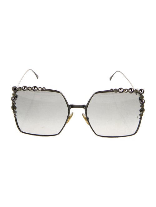 Fendi Square Gradient Sunglasses
