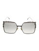 Fendi Square Gradient Sunglasses
