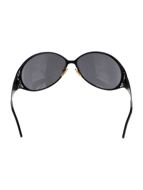 Fendi Zucca FF Logo Oversize Sunglasses