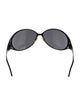 Fendi Zucca FF Logo Oversize Sunglasses