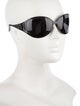 Fendi Zucca FF Logo Oversize Sunglasses