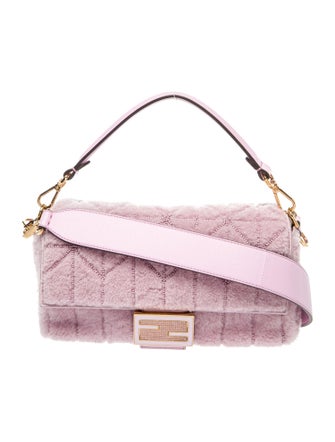 Fendi Shearling Baguette
