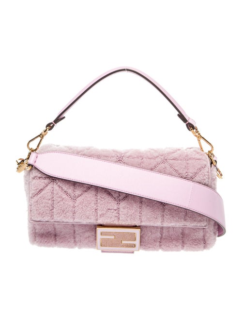 Fendi Shearling Baguette