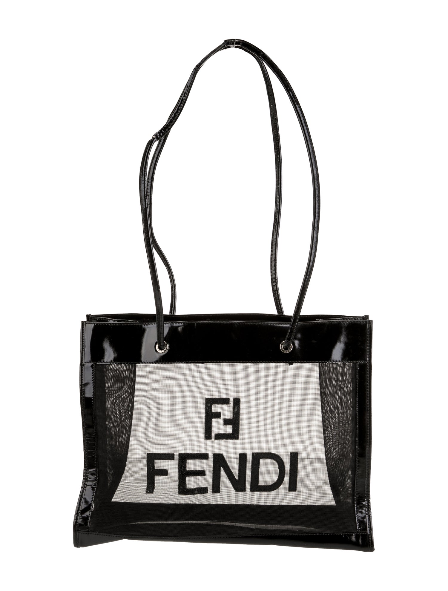 Fendi Mesh Shoulder Bag Vintage