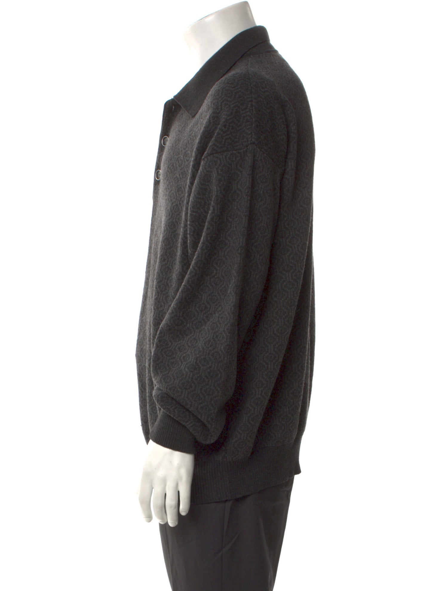 Fendi Vintage 1990's Polo Sweater